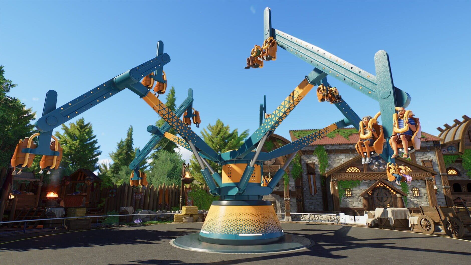 Screenshot for Planet Coaster 2: Thrill-Seekers Ride Pack