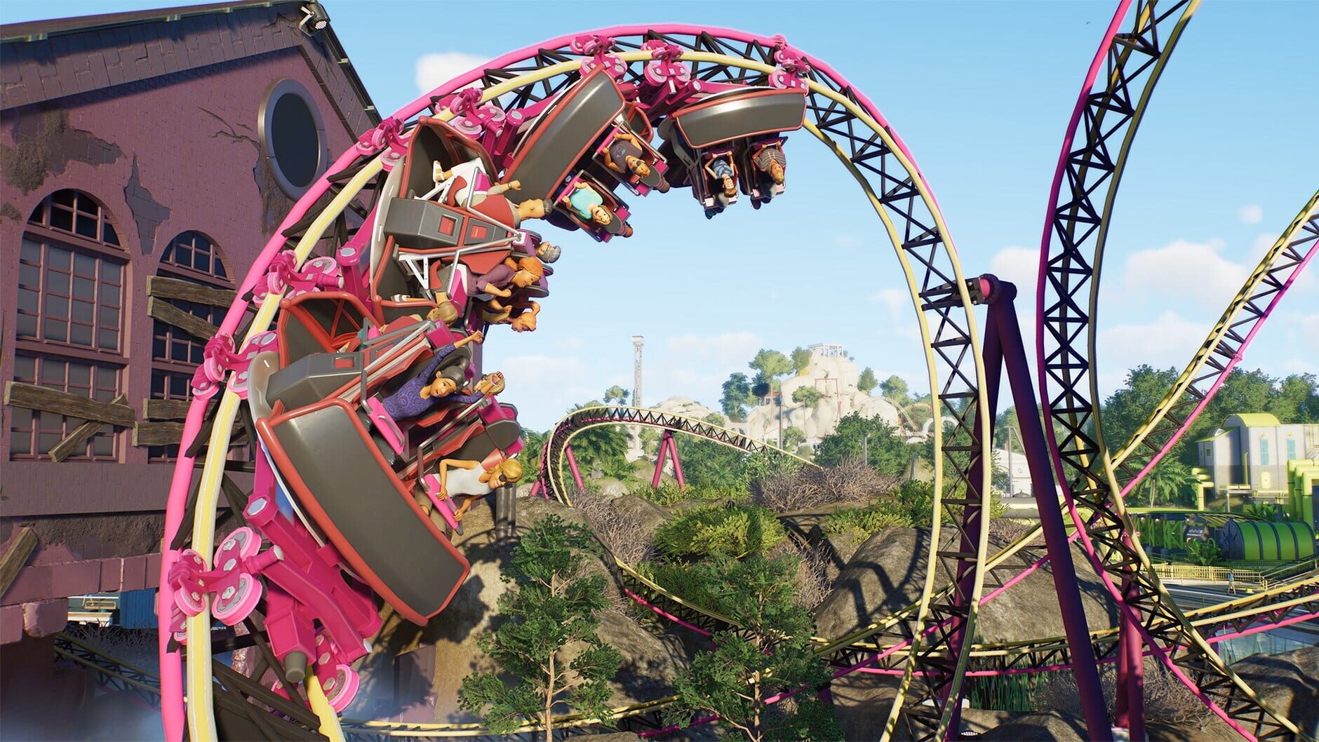 Screenshot for Planet Coaster 2: Thrill-Seekers Ride Pack