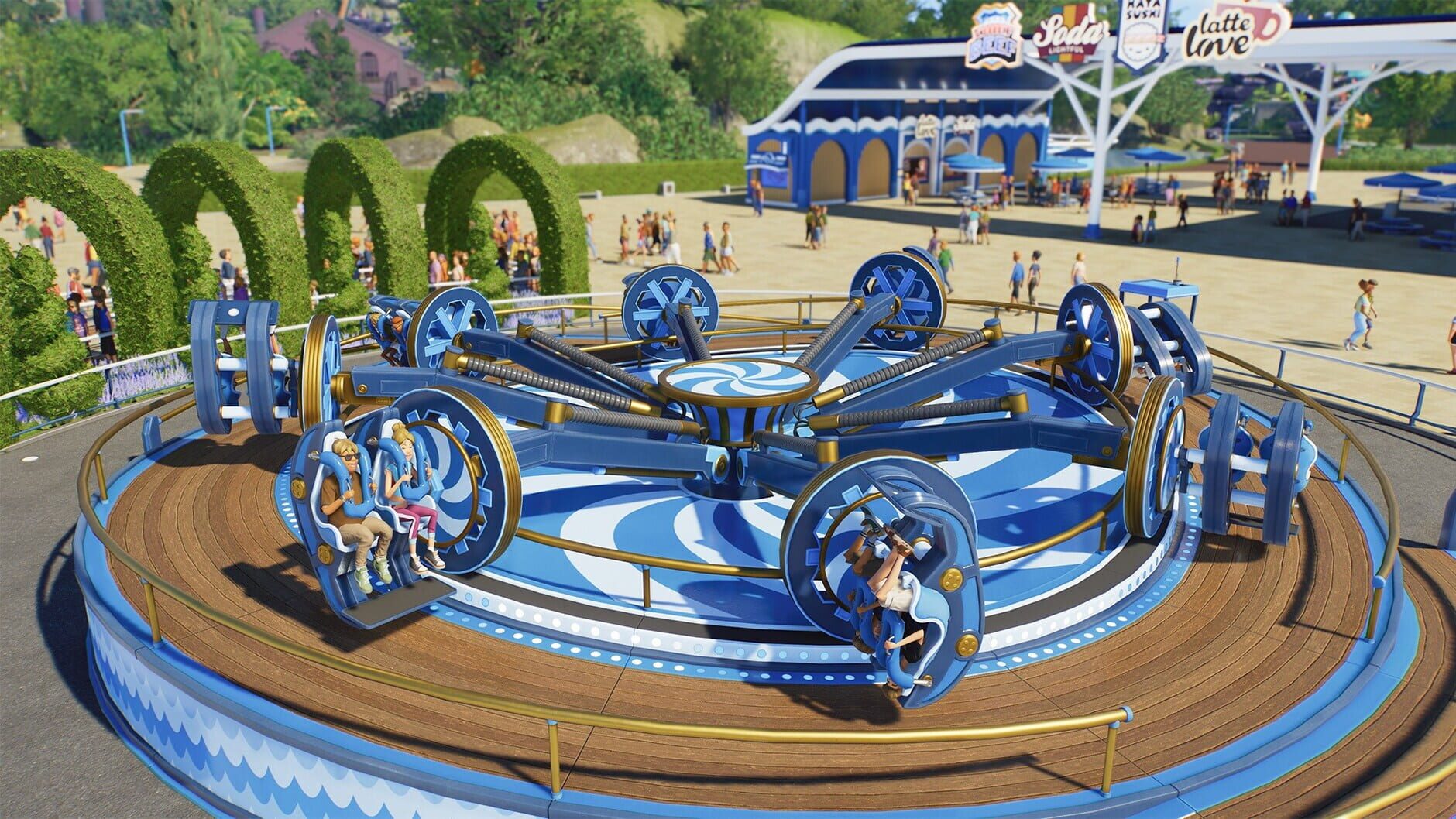 Screenshot for Planet Coaster 2: Thrill-Seekers Ride Pack