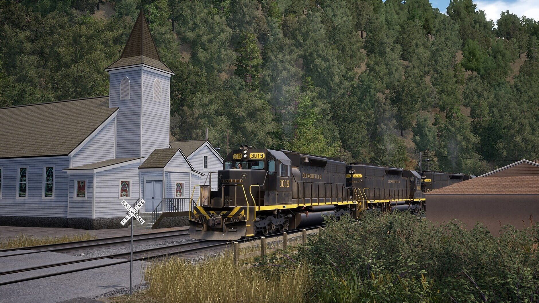 Screenshot for Train Sim World 4: Clinchfield Railroad - Elkhorn - Dante