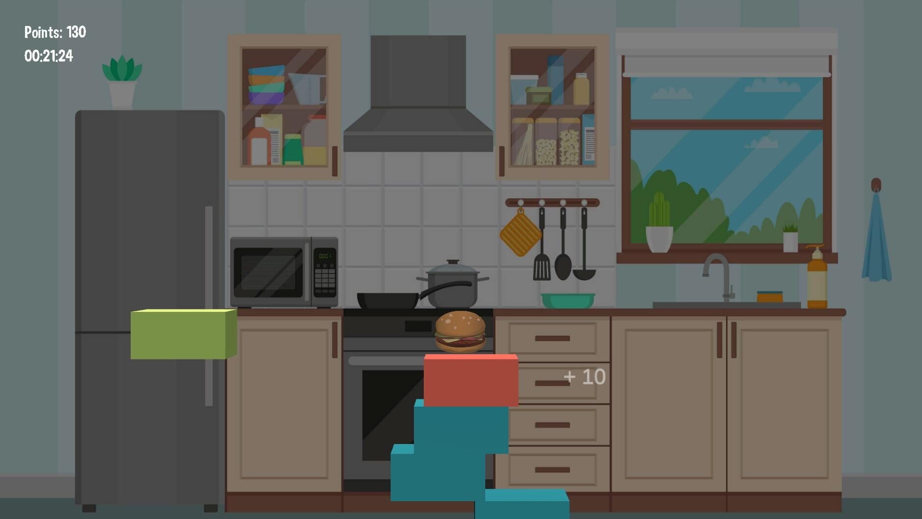 Screenshot for The Jumping Burger Climb