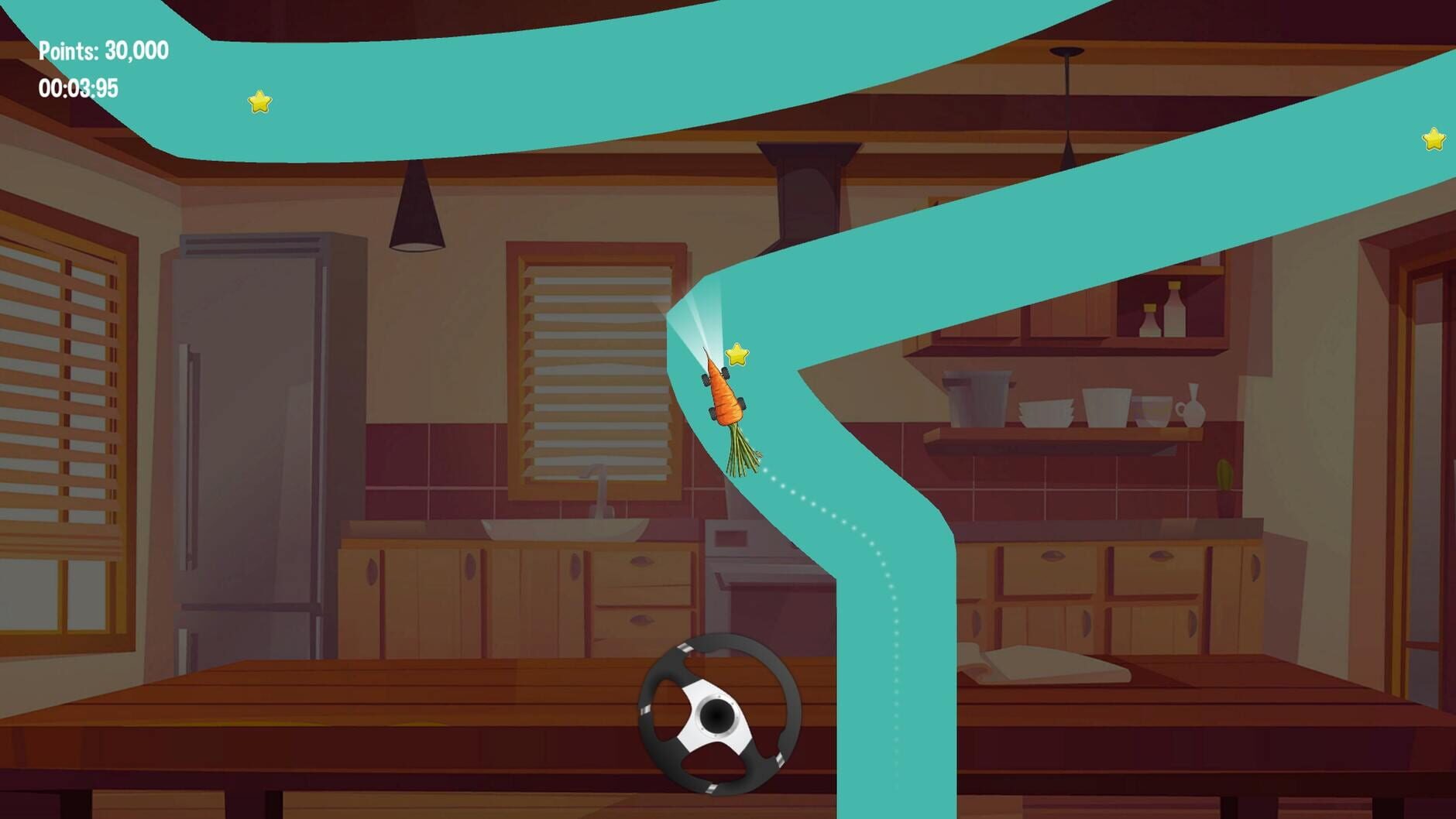 Screenshot for The Jumping Carrot Race