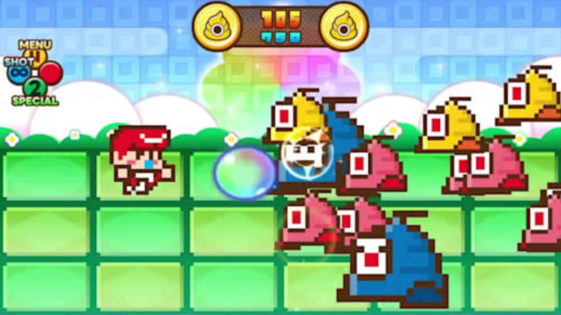 Screenshot for Pixel Game Maker Series: Lunlun Super Hero Babies Plus NewGames