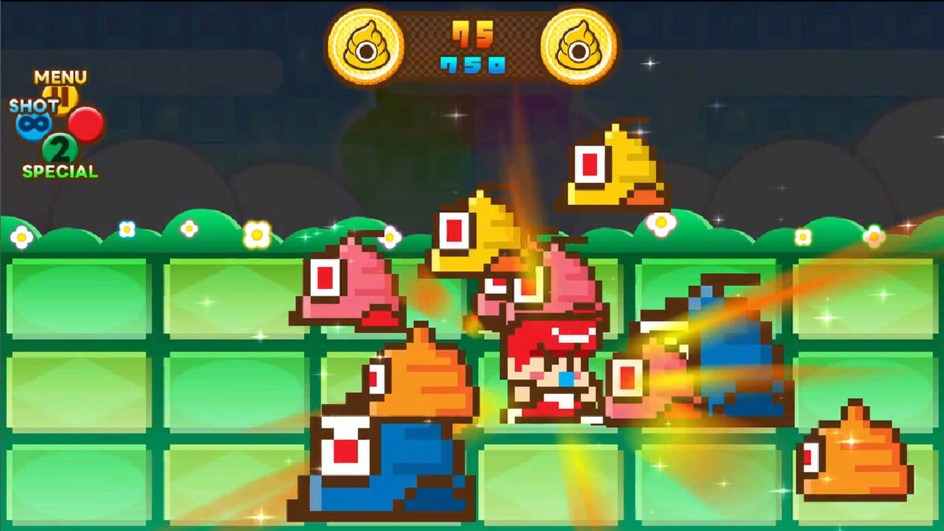 Screenshot for Pixel Game Maker Series: Lunlun Super Hero Babies Plus NewGames