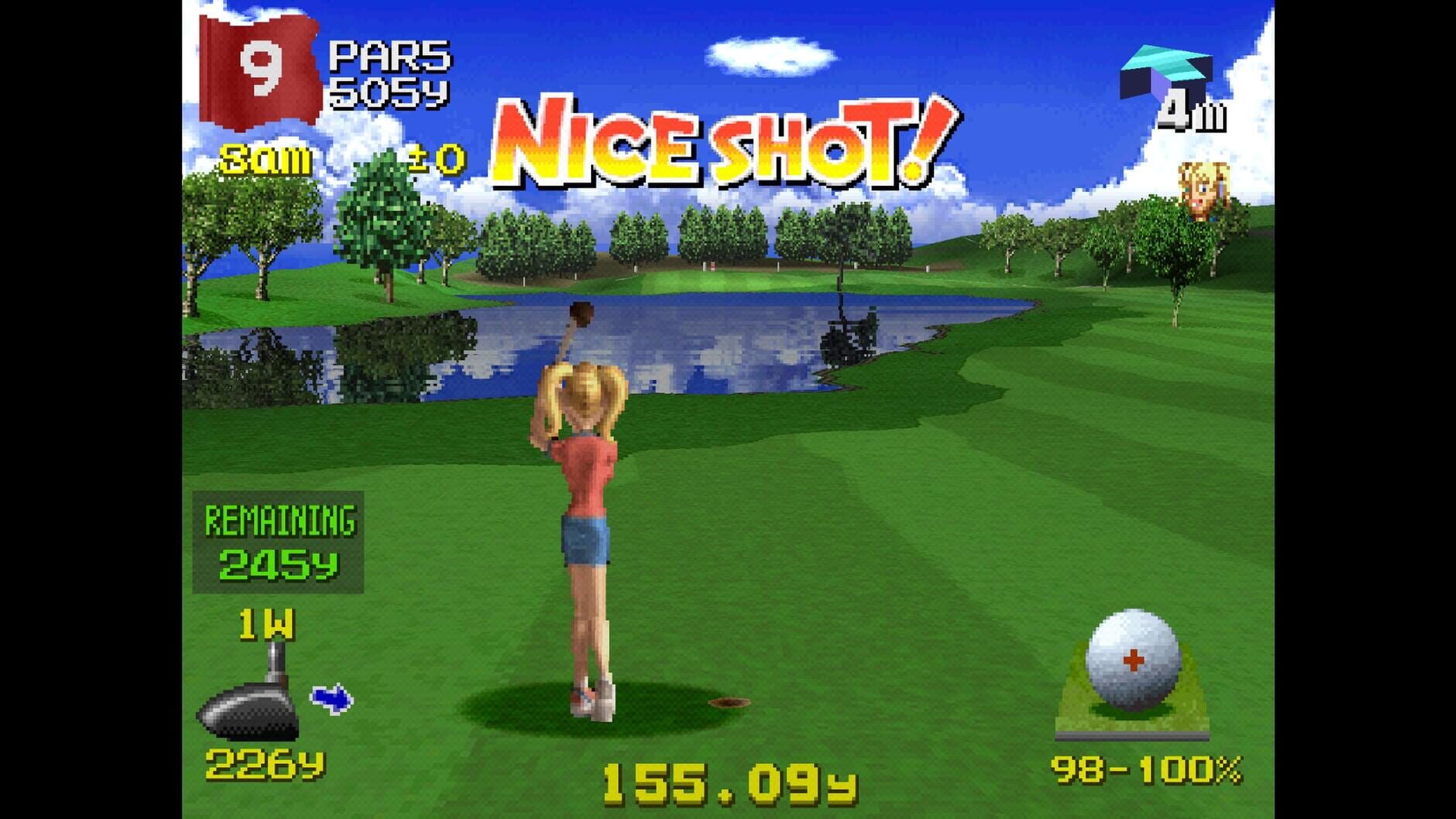 Screenshot for Hot Shots Golf 2
