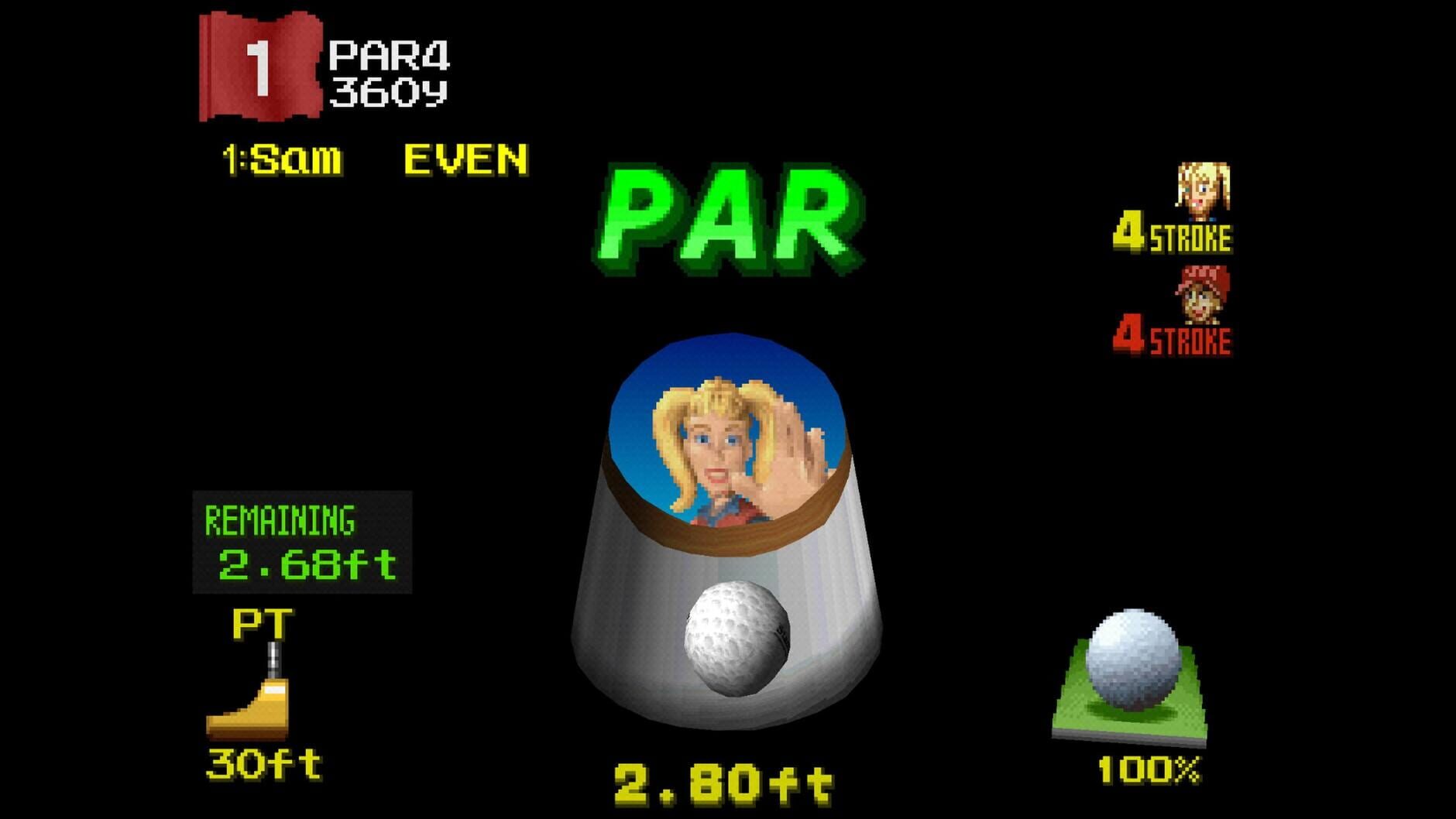 Screenshot for Hot Shots Golf 2