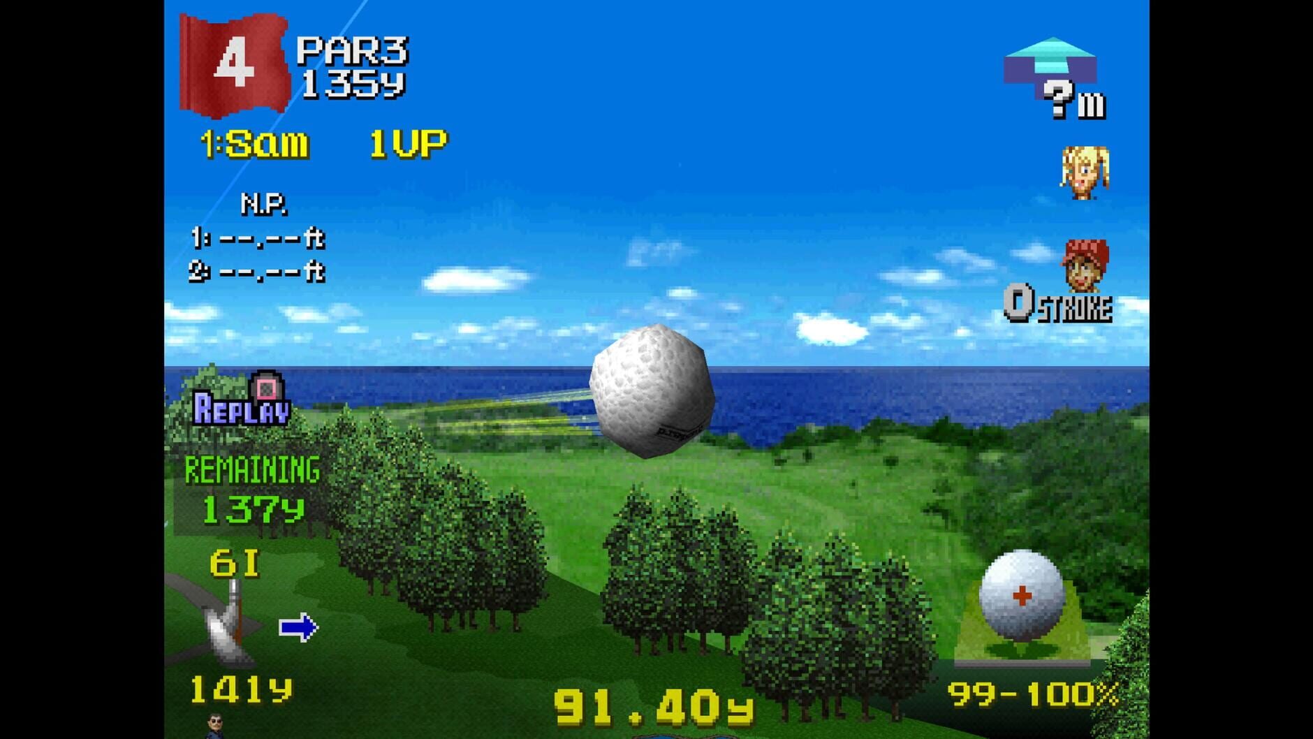 Screenshot for Hot Shots Golf 2