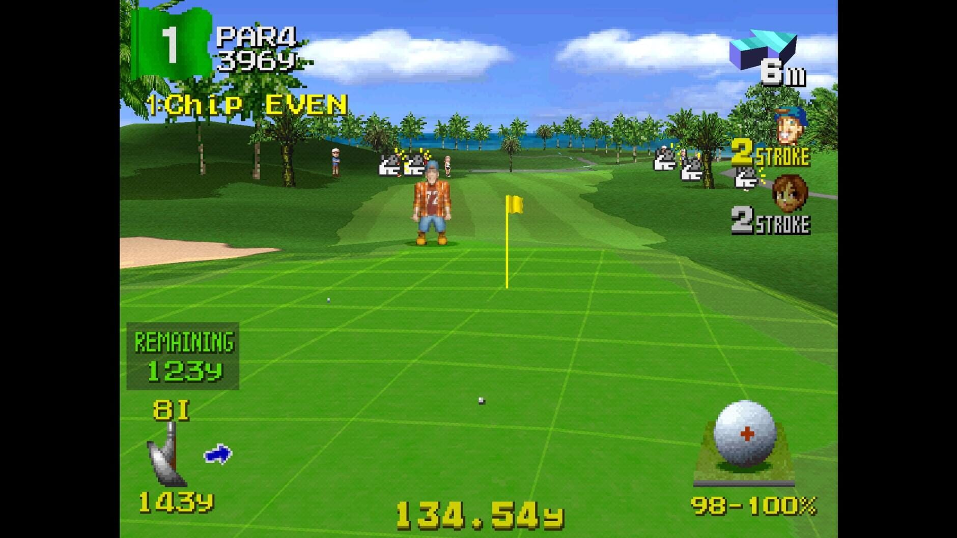 Screenshot for Hot Shots Golf 2