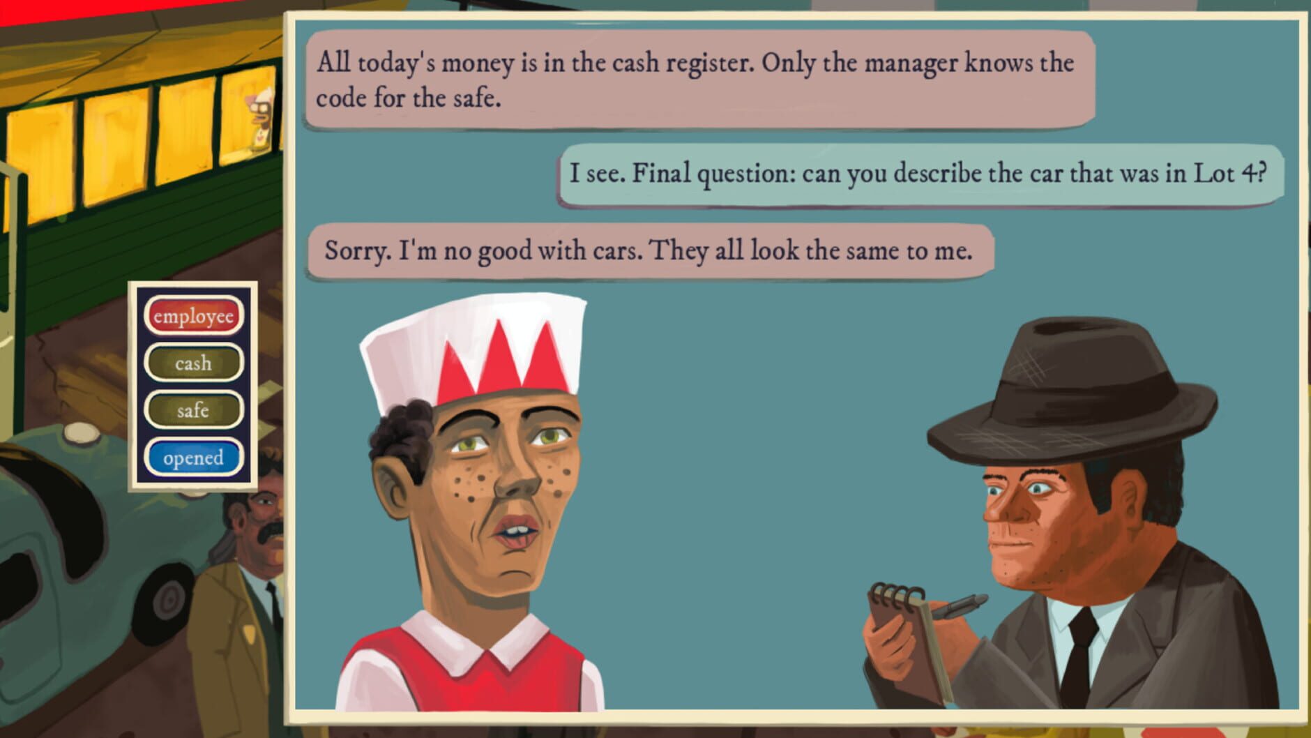 Screenshot for Golden Idol Investigations: The Sins of New Wells