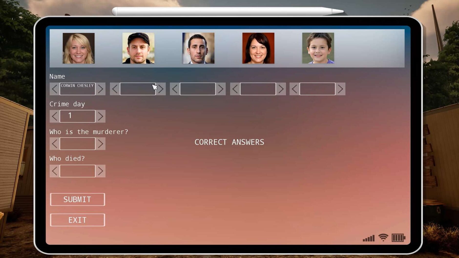 Screenshot for Detective: The Test