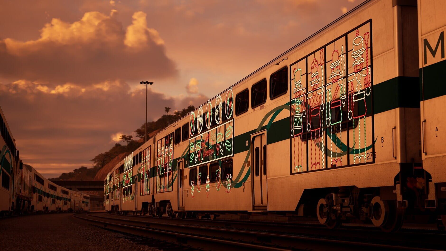 Screenshot for Train Sim World 5: Metrolink Holiday Train Pack