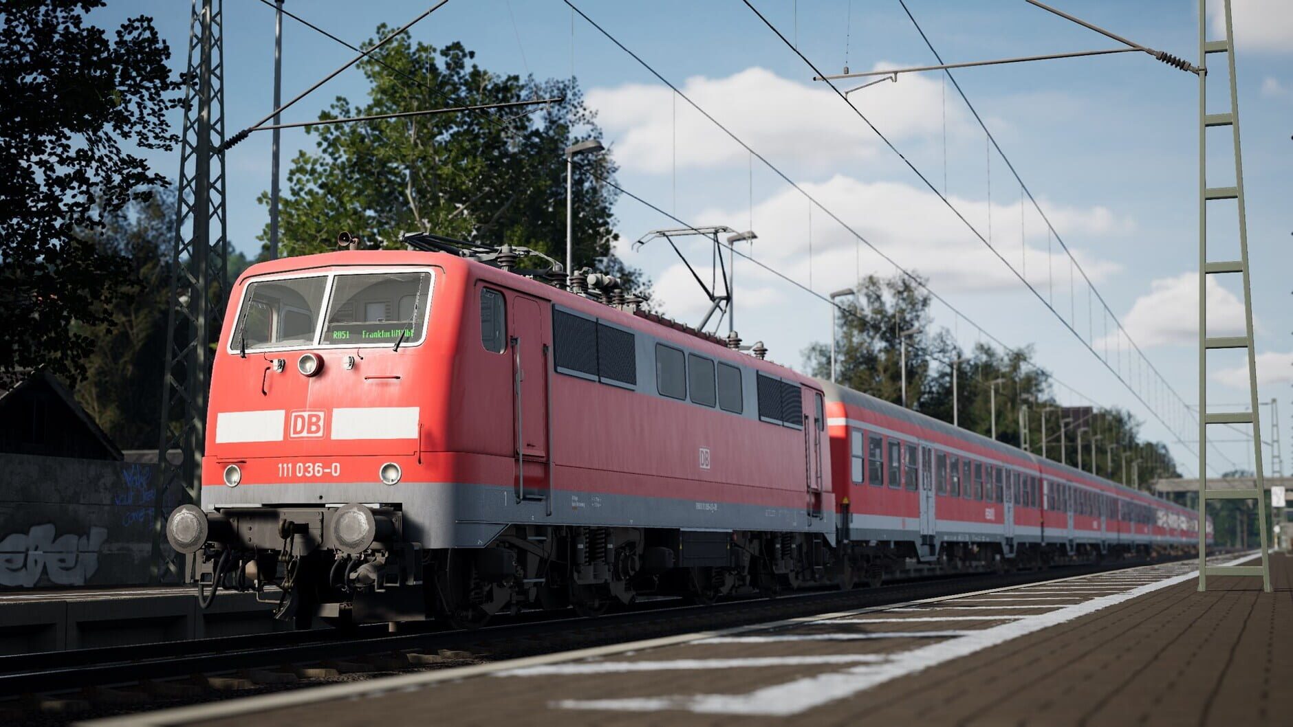 Screenshot for Train Sim World 5: DB BR 111 & n-Wagen Pack