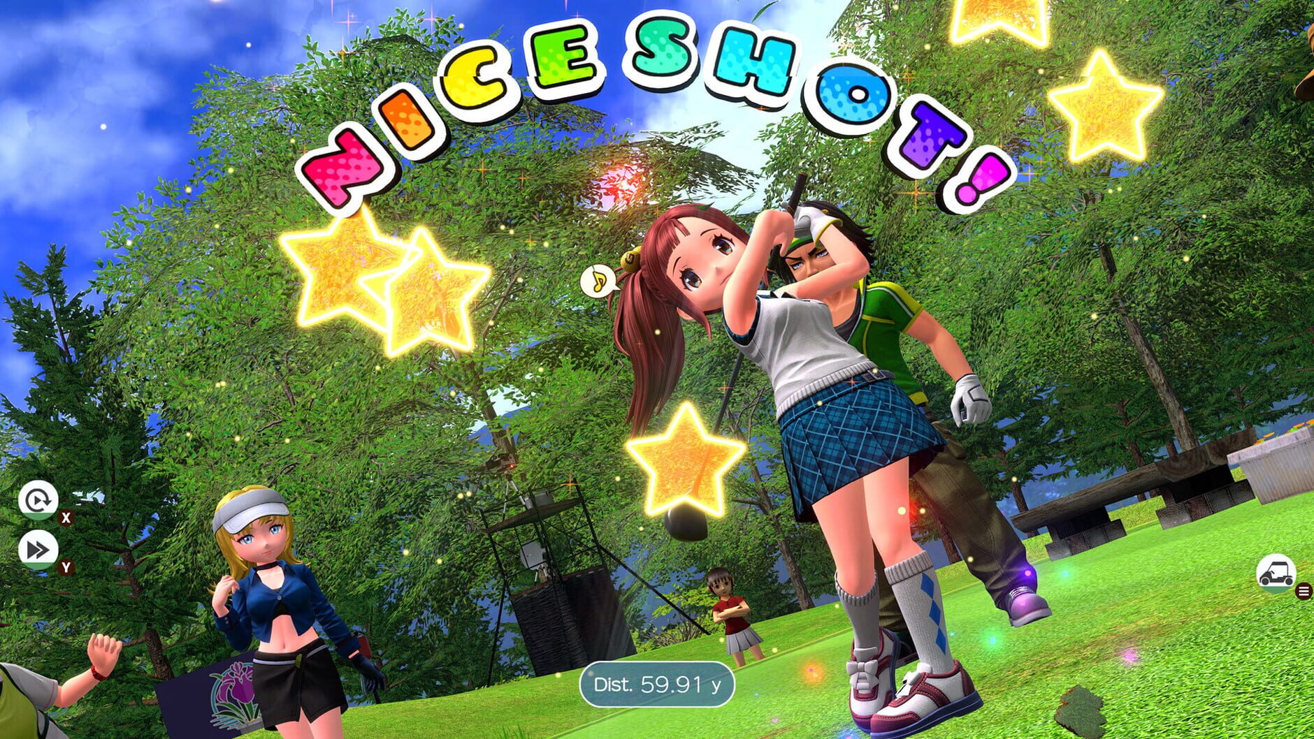 Screenshot for Everybody’s Golf: Hot Shots