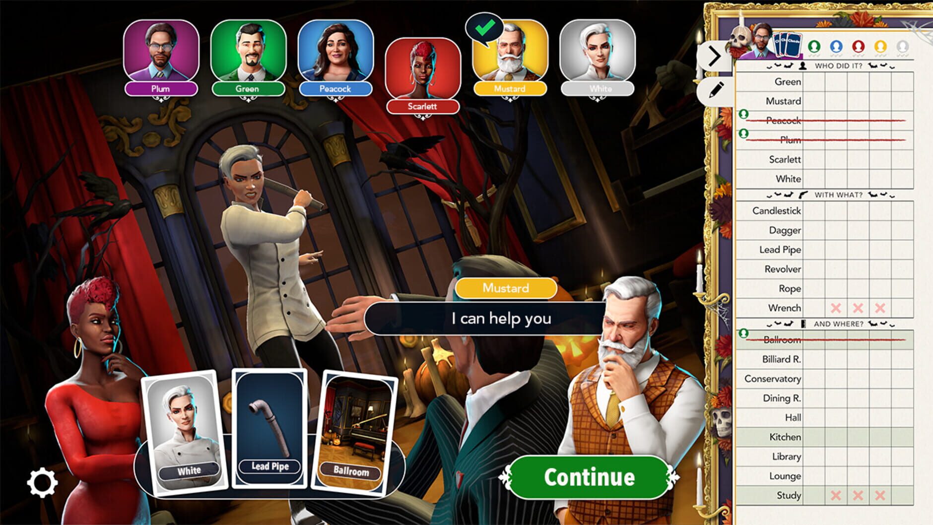 Screenshot for Clue/Cluedo: Halloween Records