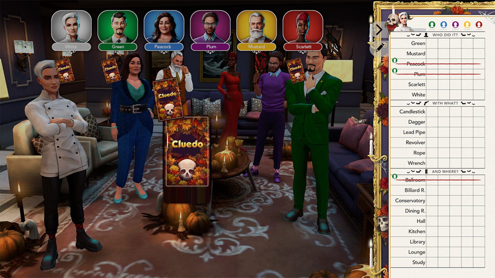 Screenshot for Clue/Cluedo: Halloween Records