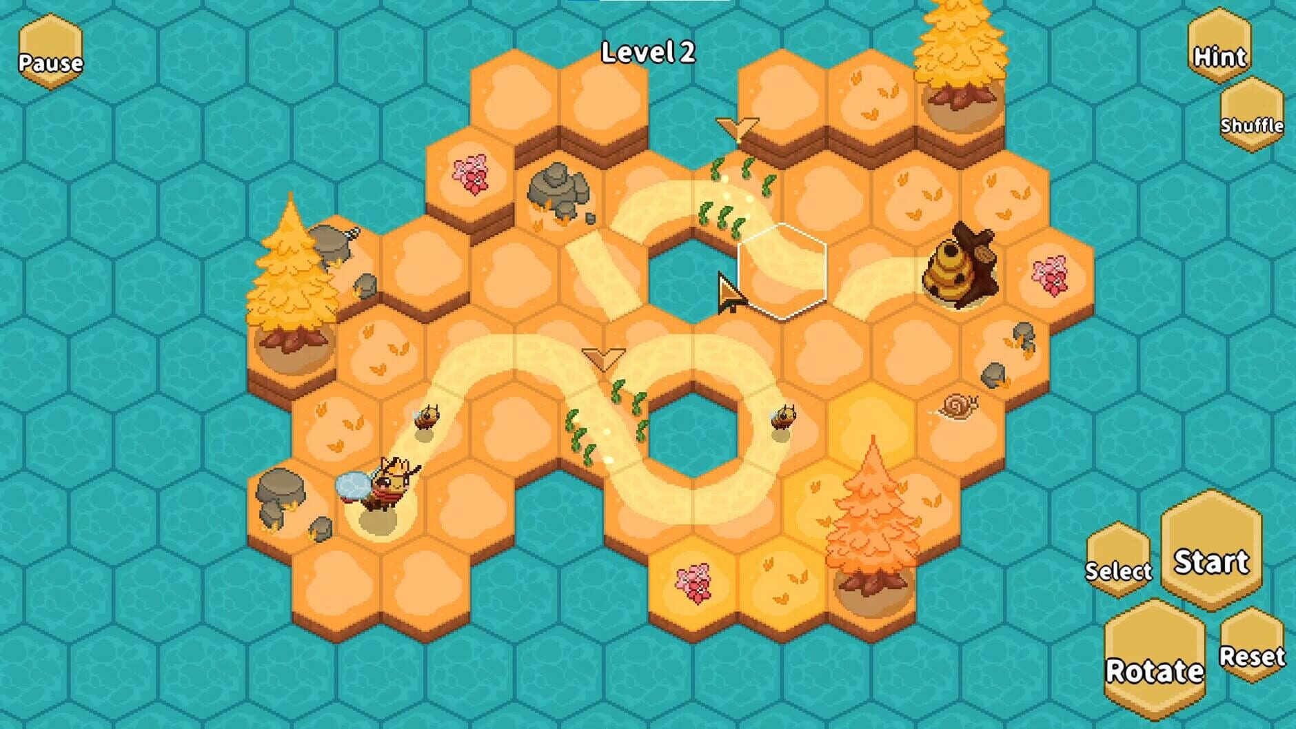 Screenshot for Bee Flowers: Royal Garden