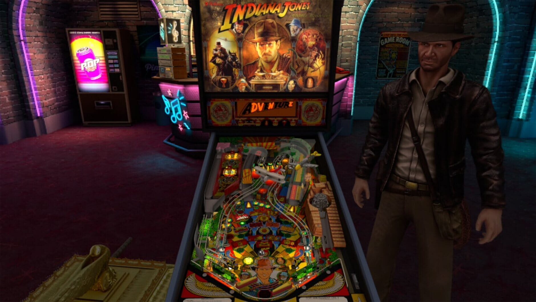 Screenshot for Pinball FX VR: Indiana Jones - The Pinball Adventure