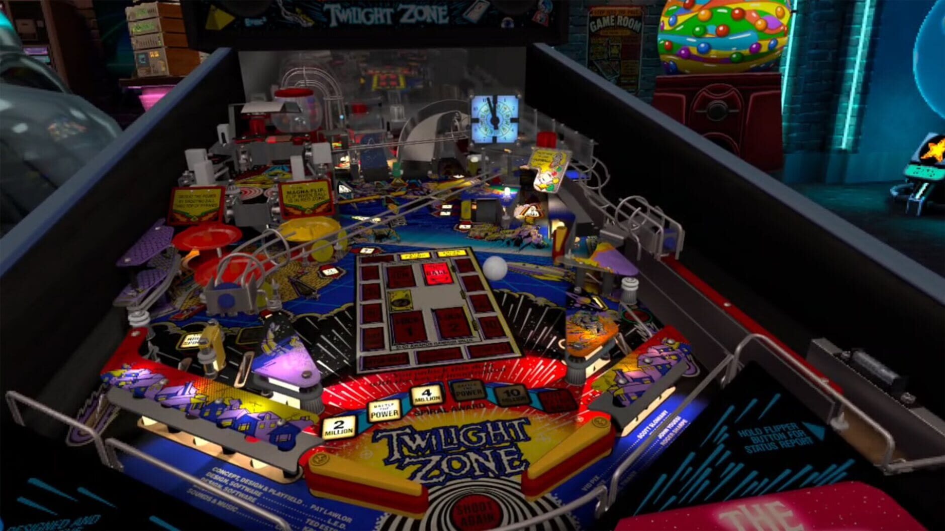Screenshot for Pinball FX VR: Williams Pinball - Twilight Zone