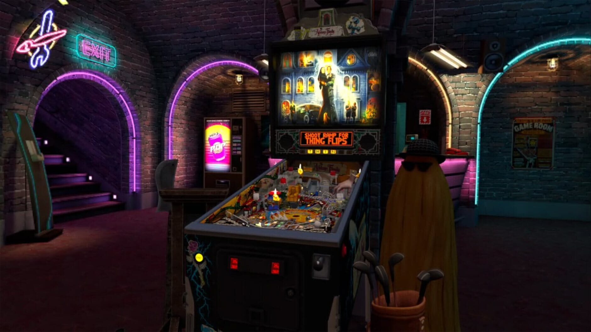Screenshot for Pinball FX VR: Williams Pinball - The Addams Family