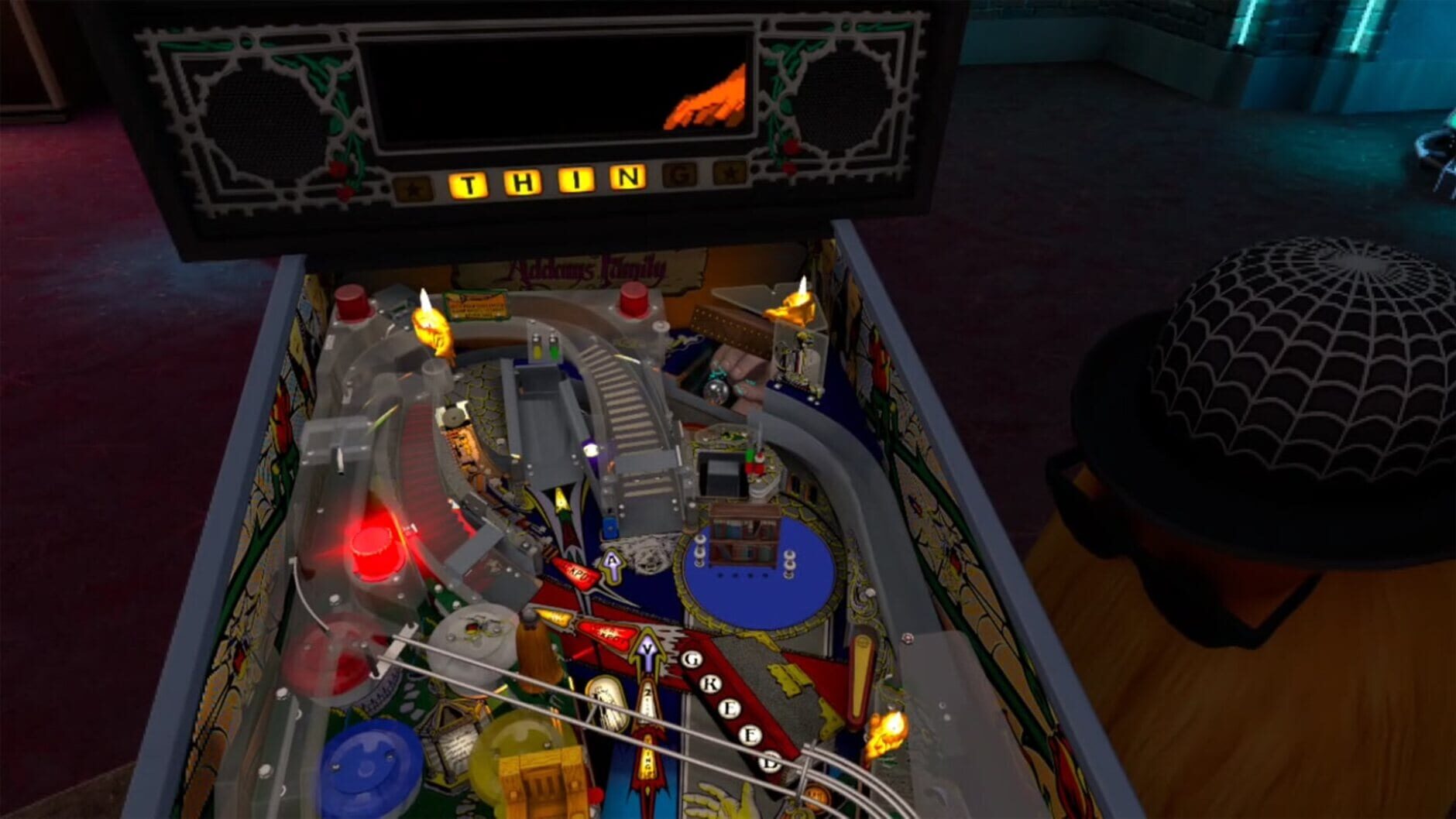 Screenshot for Pinball FX VR: Williams Pinball - The Addams Family