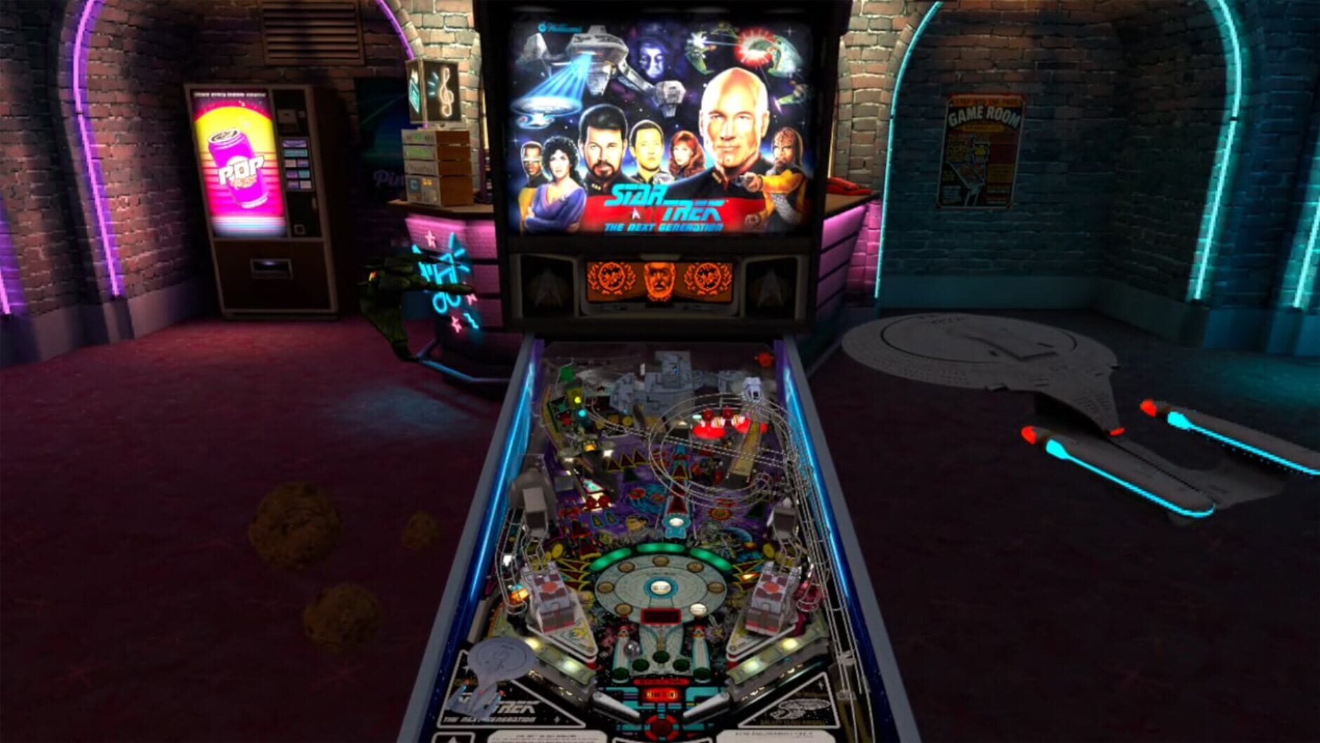 Screenshot for Pinball FX VR: Williams Pinball - Star Trek: The Next Generation