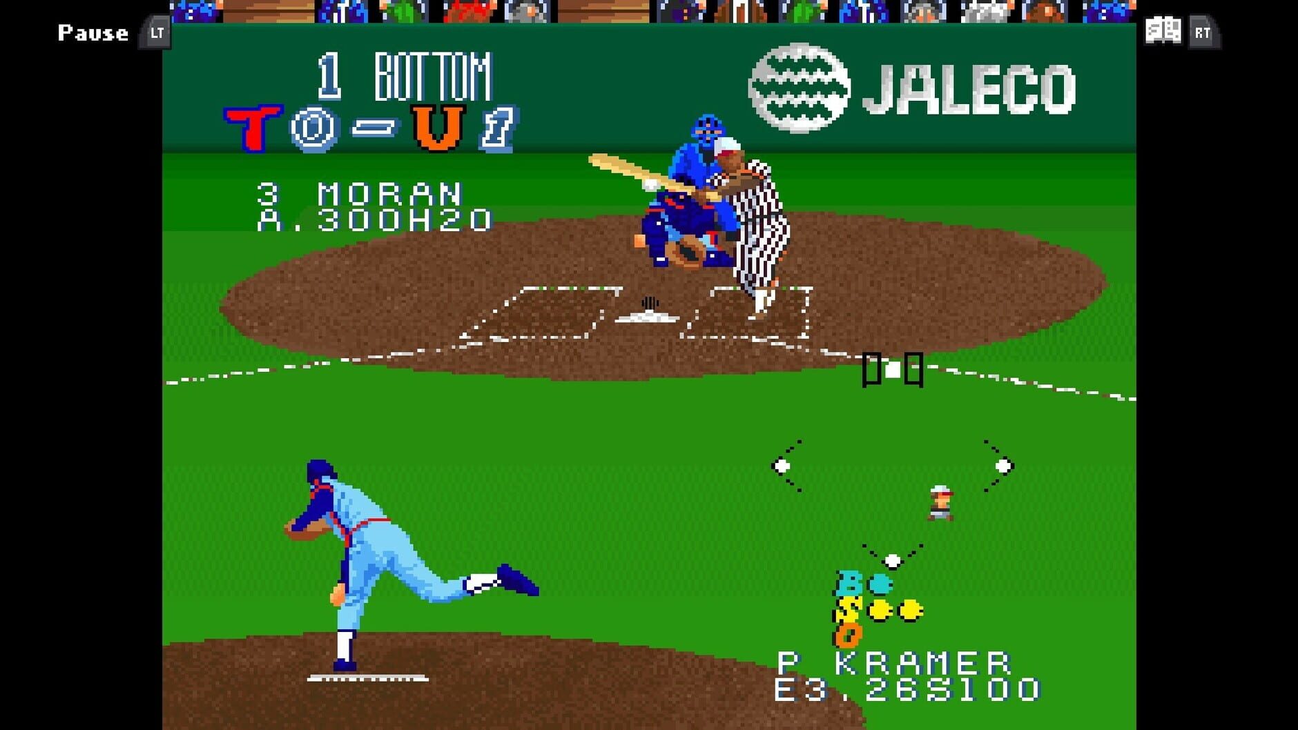 Screenshot for Jaleco Sports: Bases Loaded