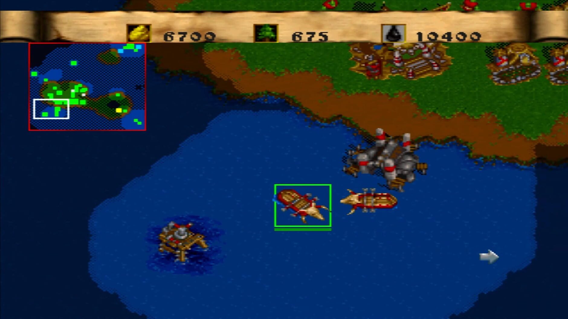 Screenshot for Warcraft II: The Dark Saga