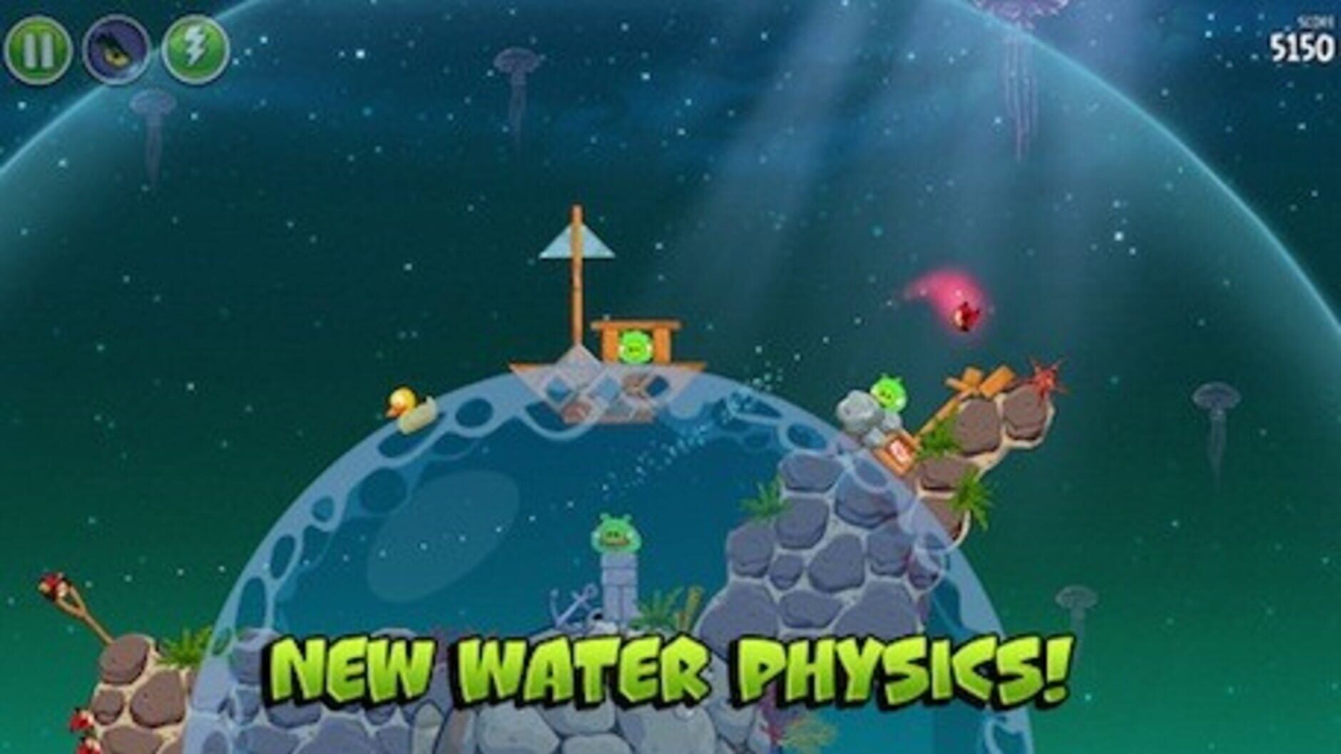 Screenshot for Angry Birds Space