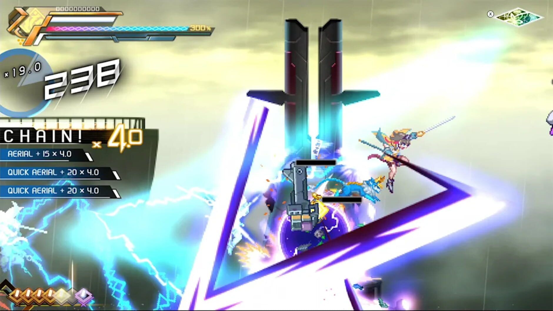 Screenshot for Azure Striker Gunvolt 3