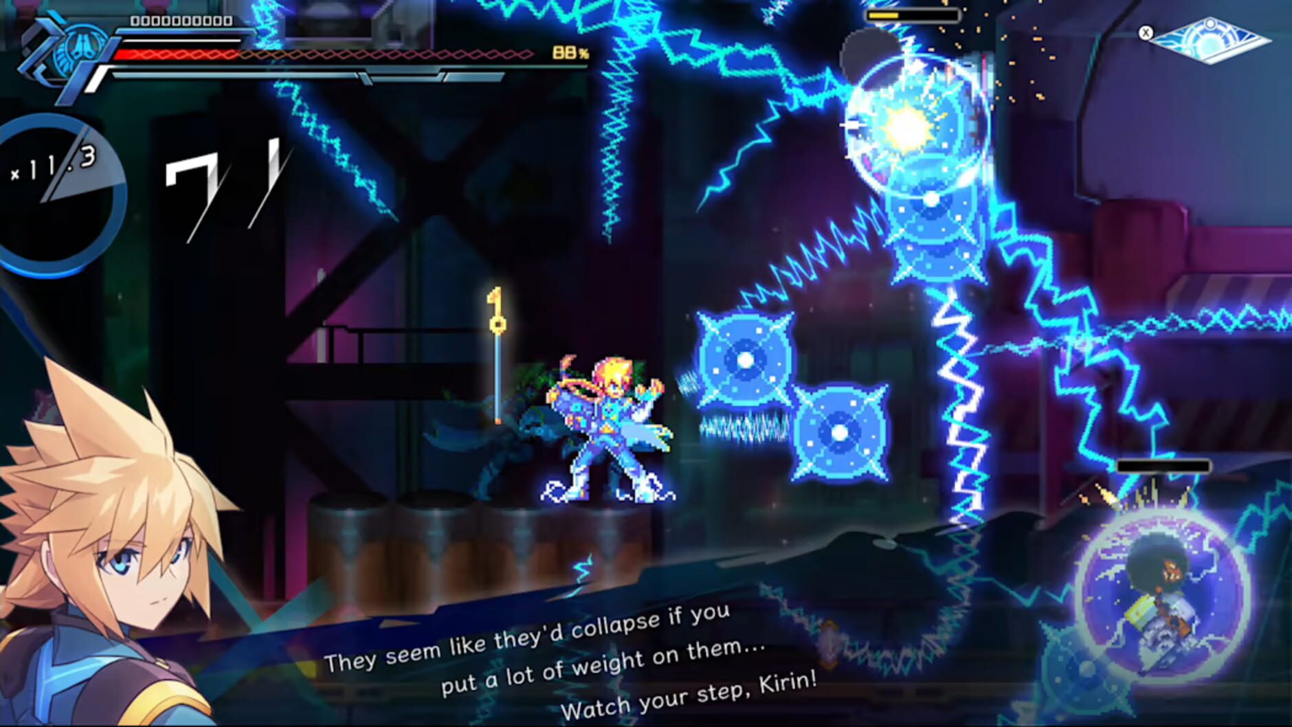 Screenshot for Azure Striker Gunvolt 3