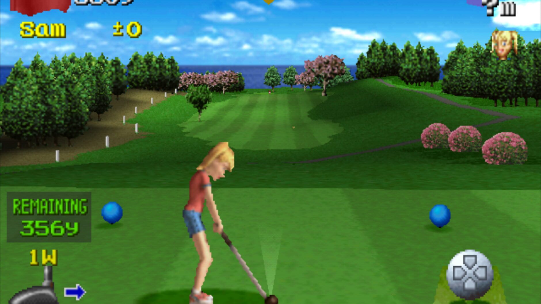 Screenshot for Hot Shots Golf 2
