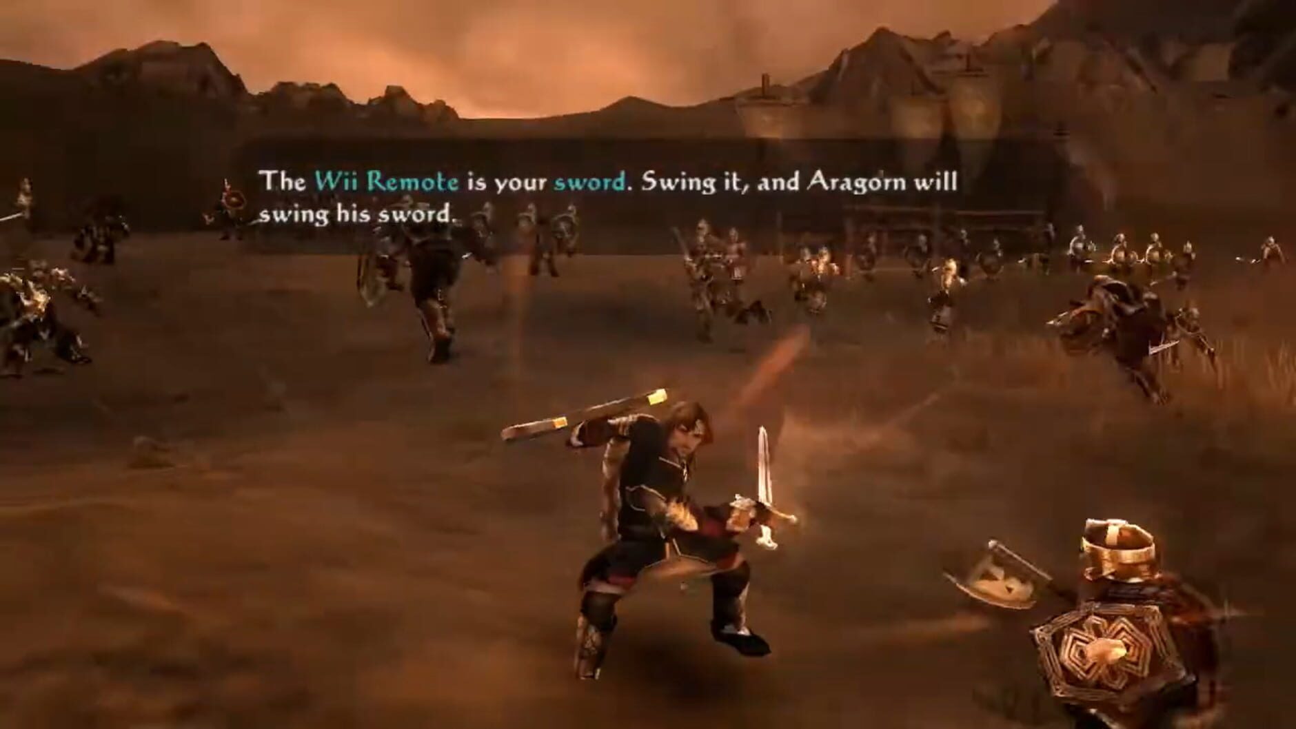 Screenshot for The Lord of the Rings: Aragorn's Quest