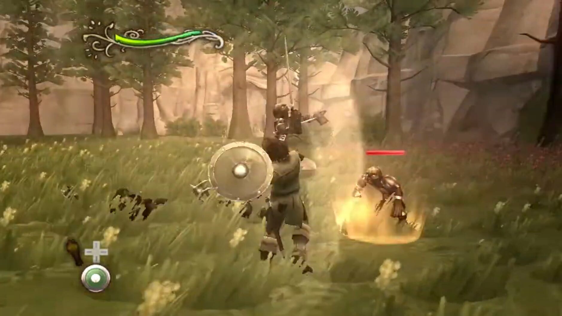 Screenshot for The Lord of the Rings: Aragorn's Quest