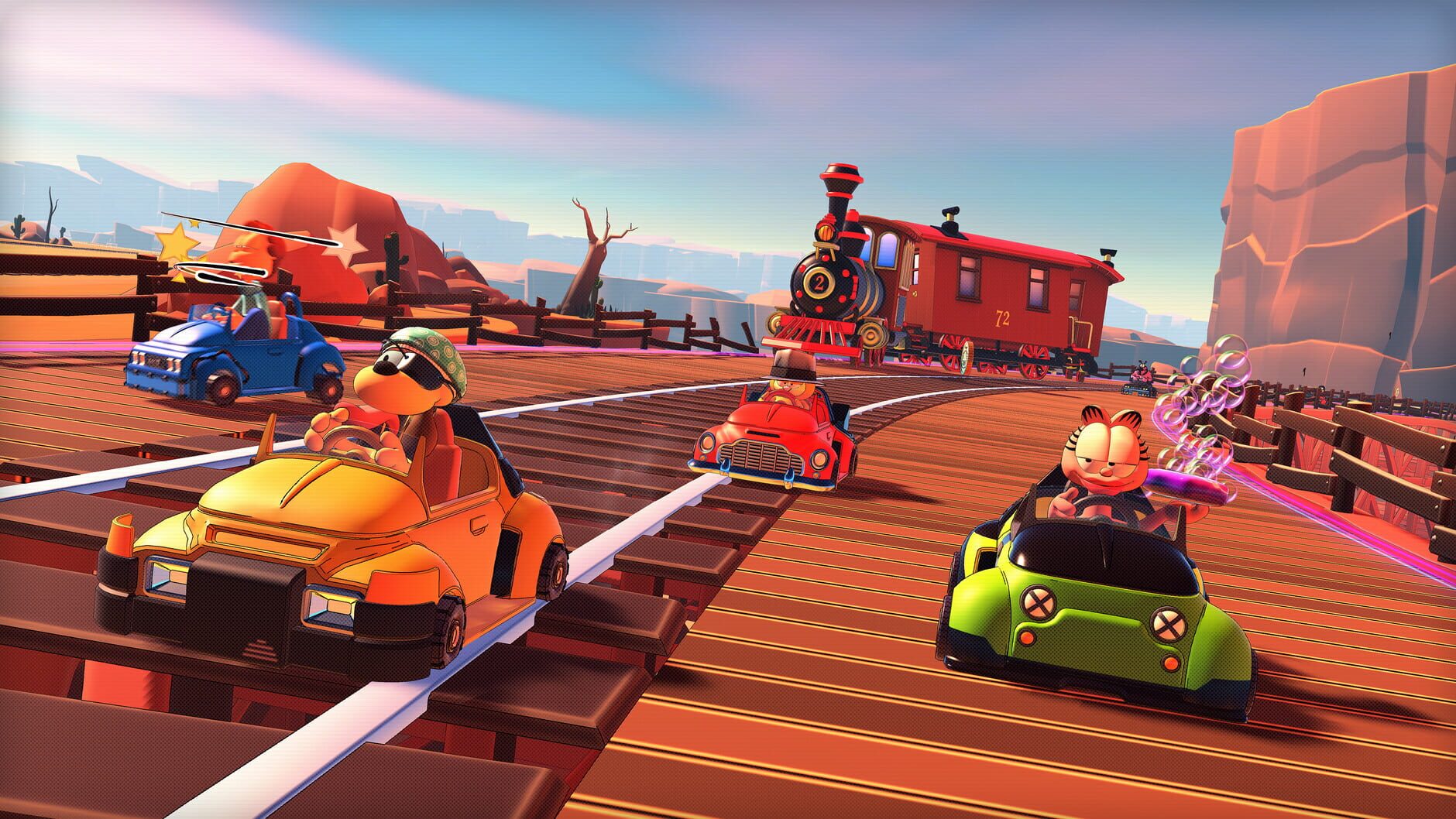 Screenshot for Garfield Kart 2: All You Can Drift