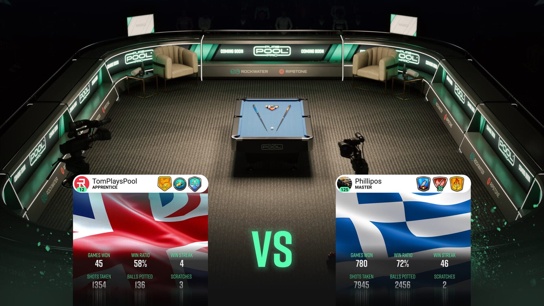 Screenshot for Pure Pool Pro