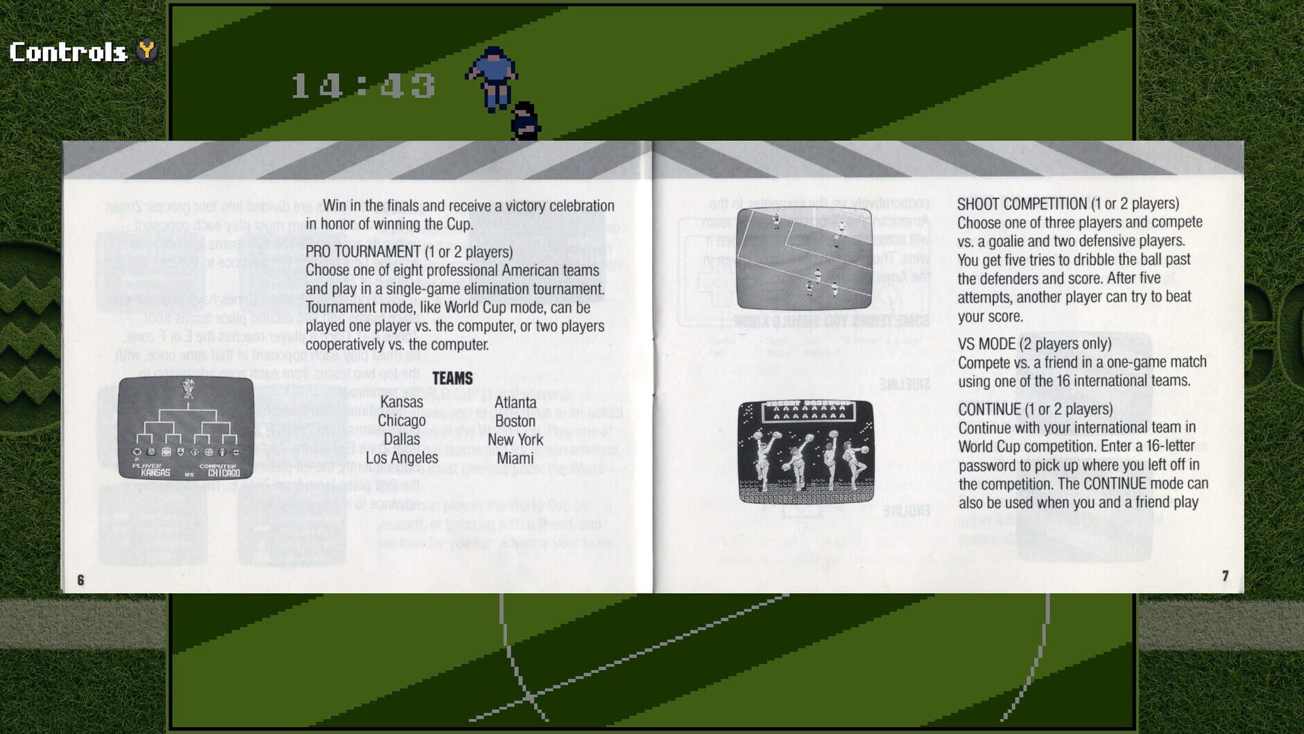 Screenshot for Jaleco Sports: Goal!