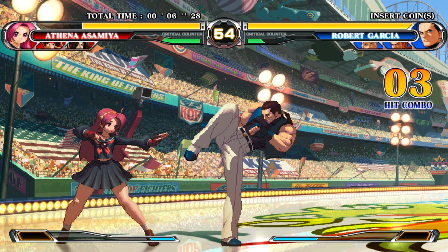 Screenshot for The King of Fighters XII