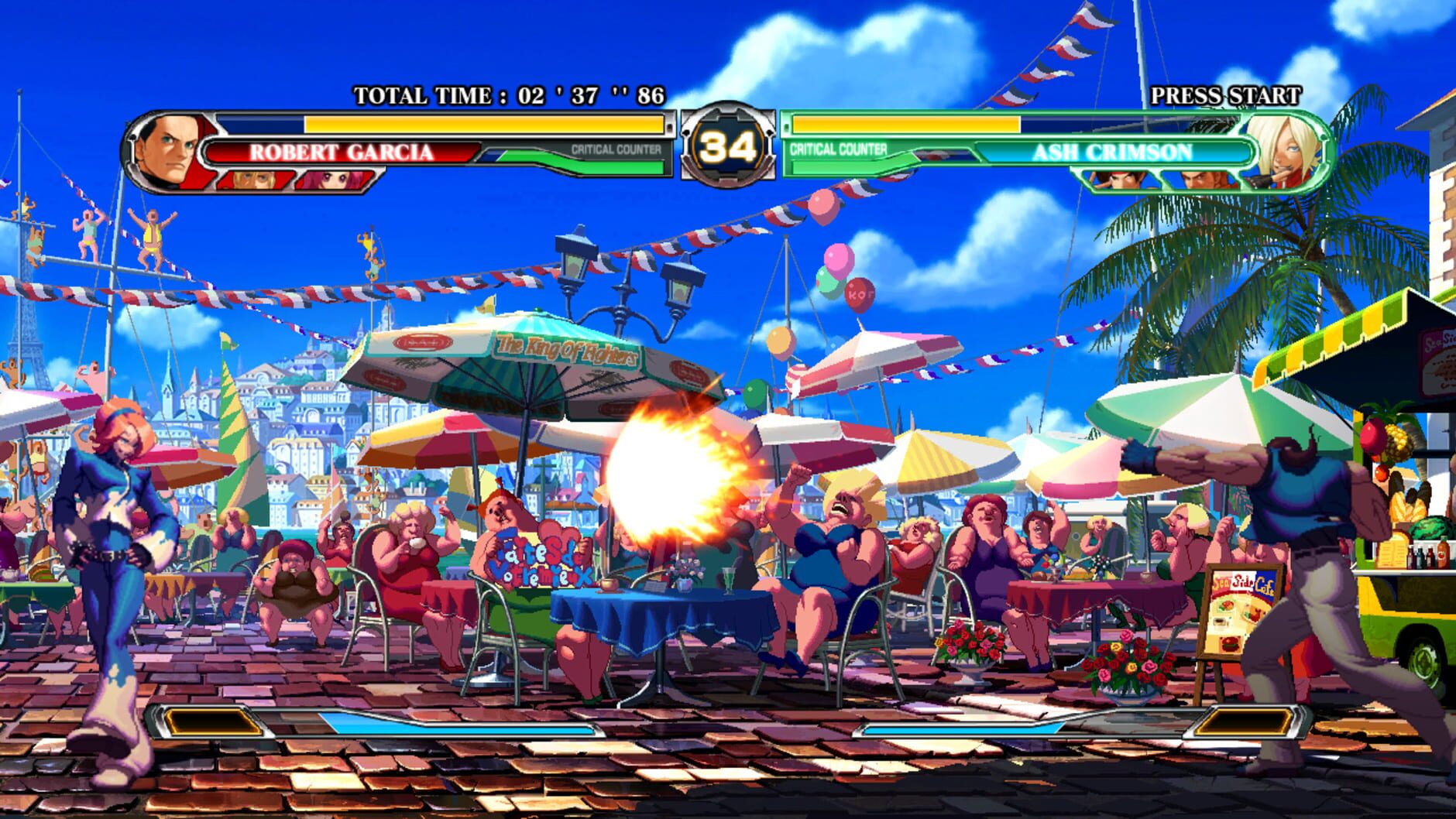 Screenshot for The King of Fighters XII