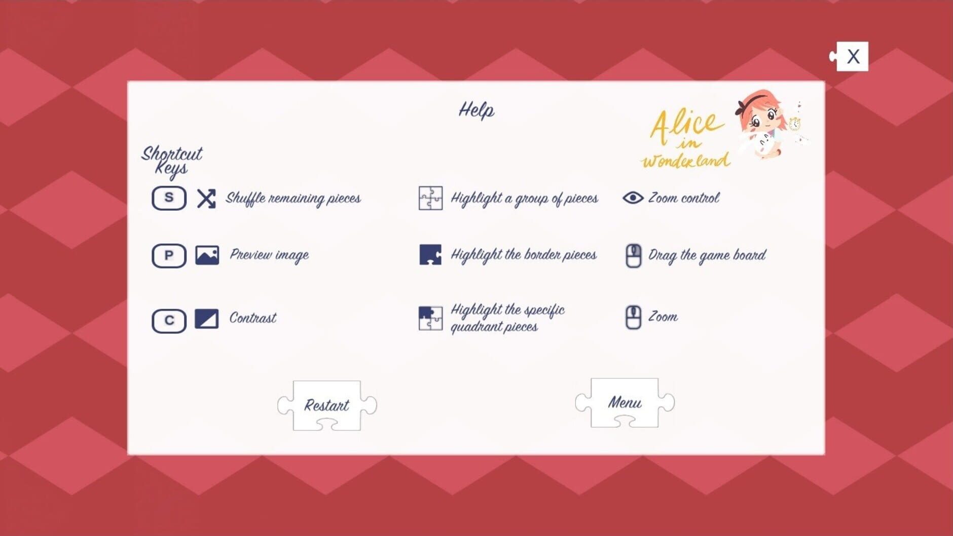 Screenshot for Alice in Wonderland
