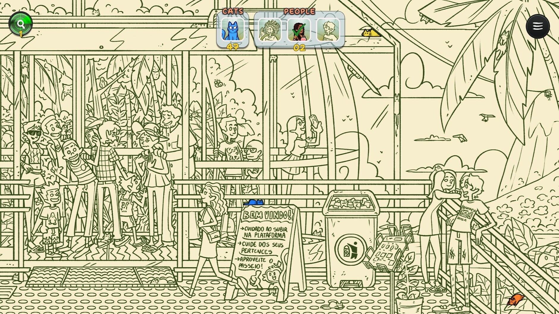 Screenshot for Hidden Cats in Rio de Janeiro