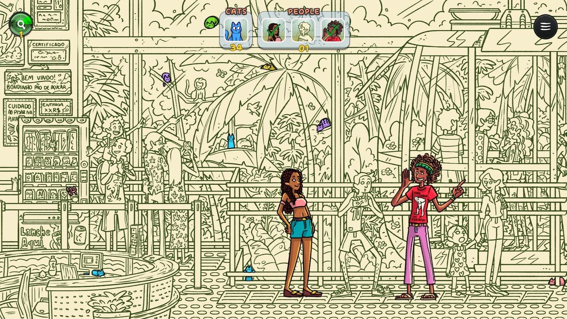 Screenshot for Hidden Cats in Rio de Janeiro