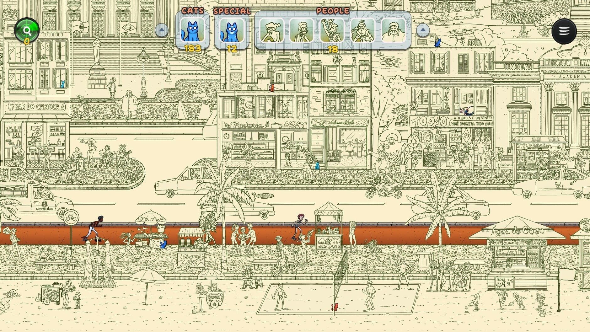 Screenshot for Hidden Cats in Rio de Janeiro