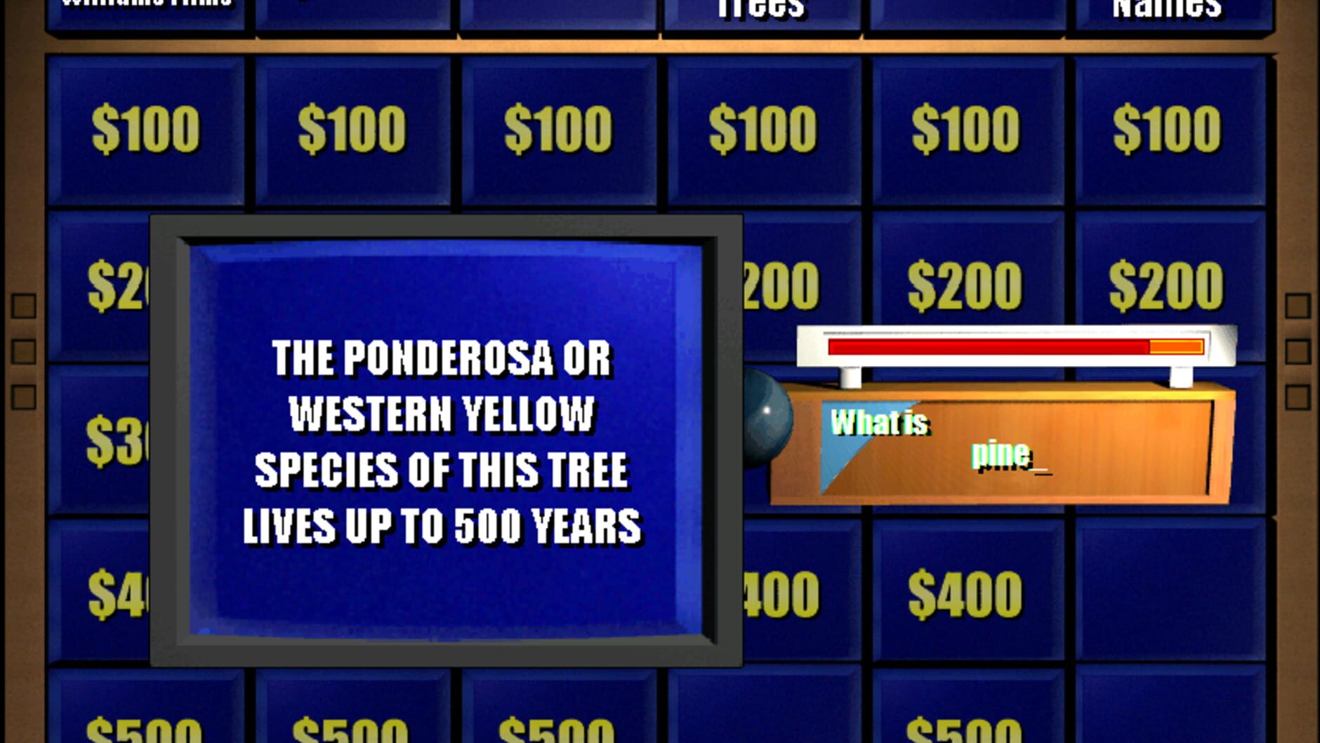 Screenshot for Jeopardy!