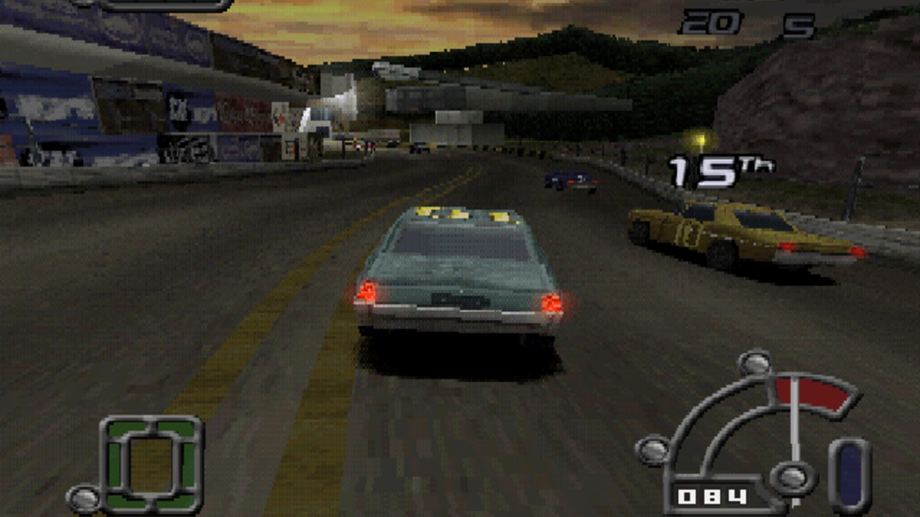 Screenshot for Destruction Derby Raw