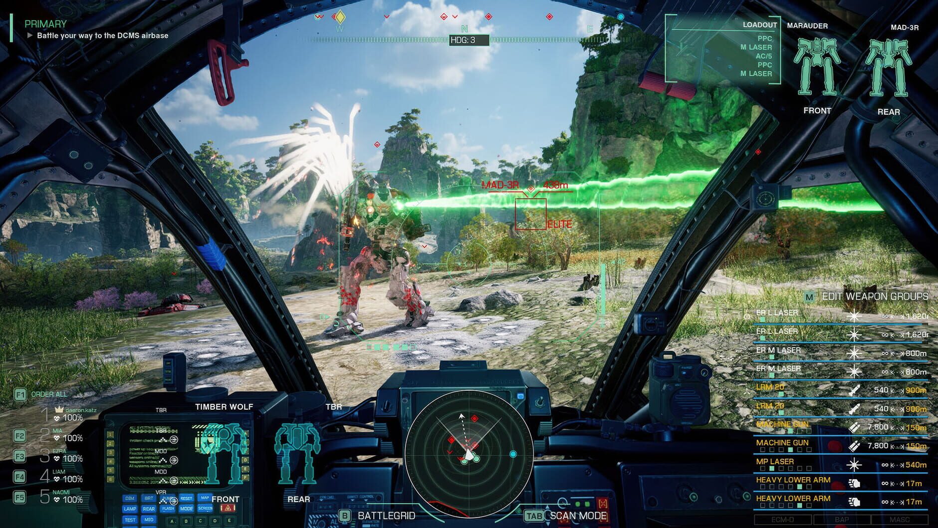 Screenshot for MechWarrior 5: Clans