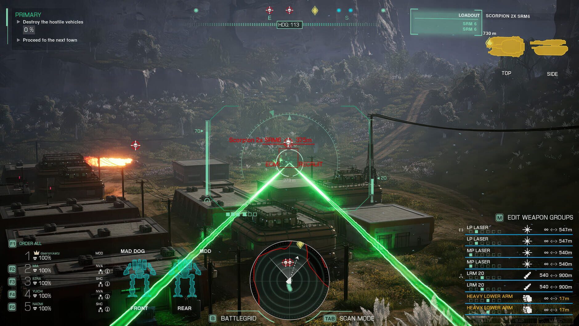 Screenshot for MechWarrior 5: Clans