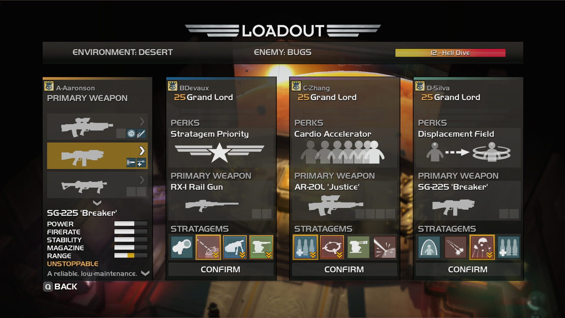 Screenshot for Helldivers
