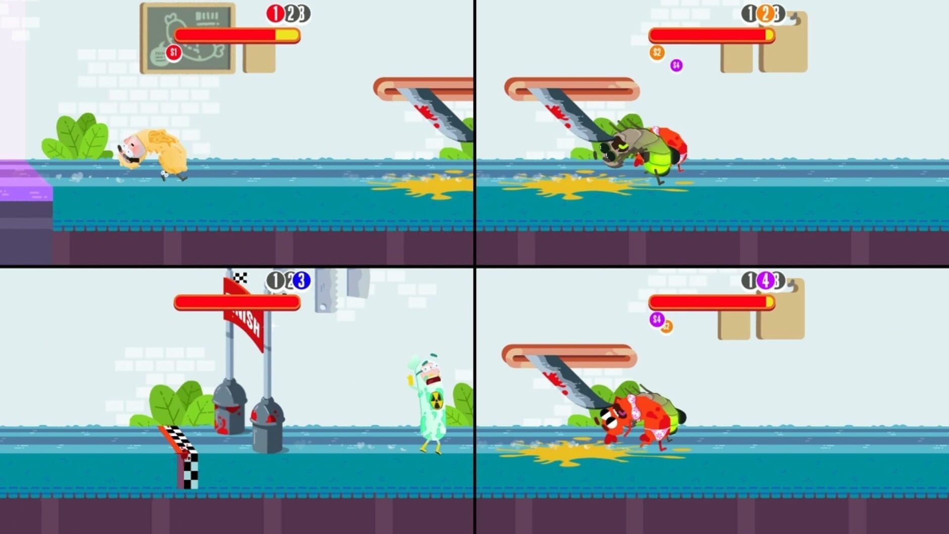 Screenshot for Run Sausage Run!: Honey, Light and Poison