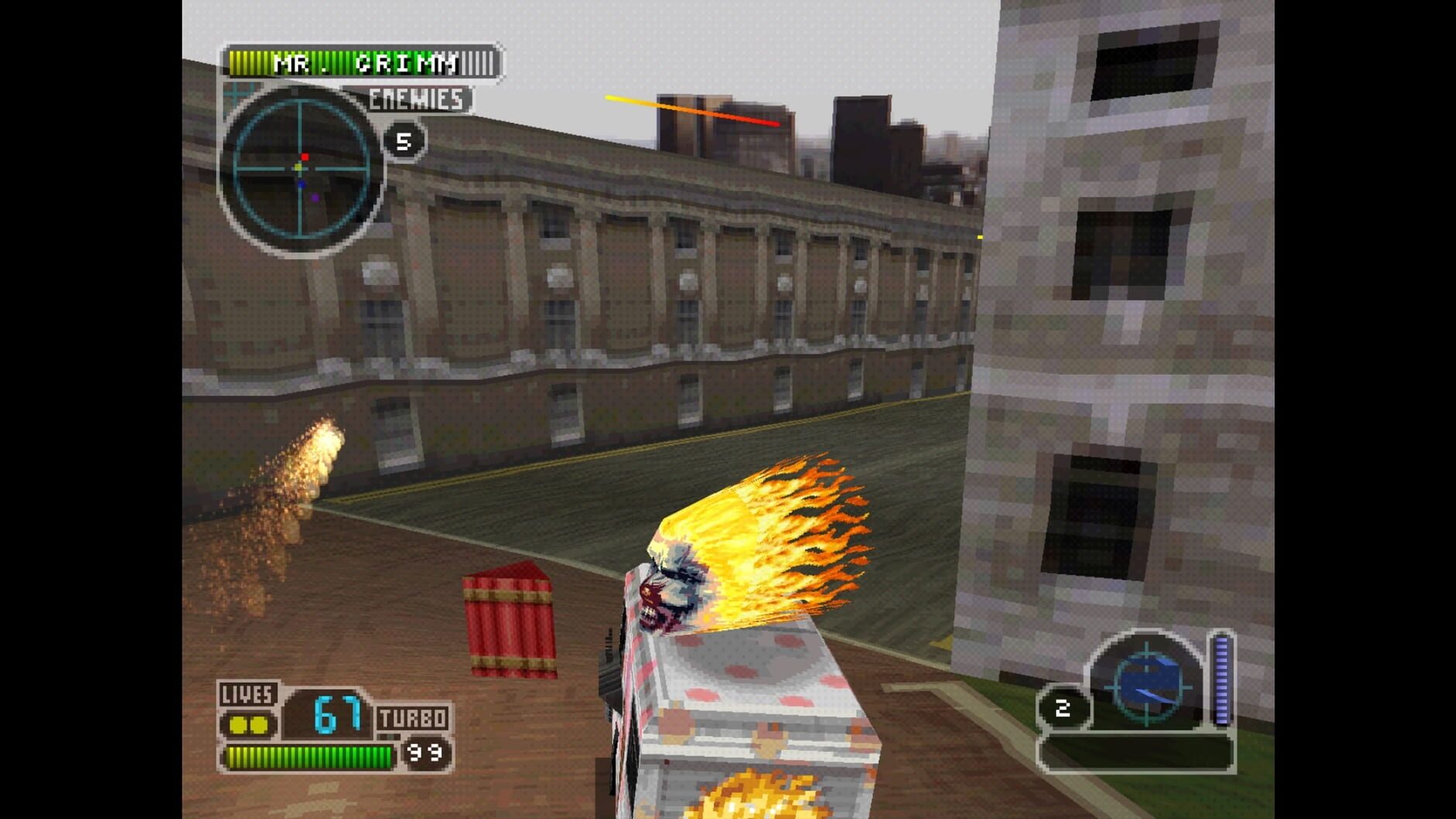 Screenshot for Twisted Metal III