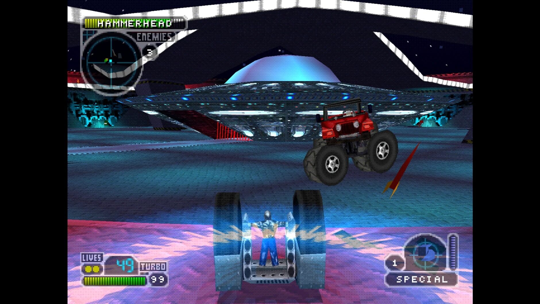 Screenshot for Twisted Metal III